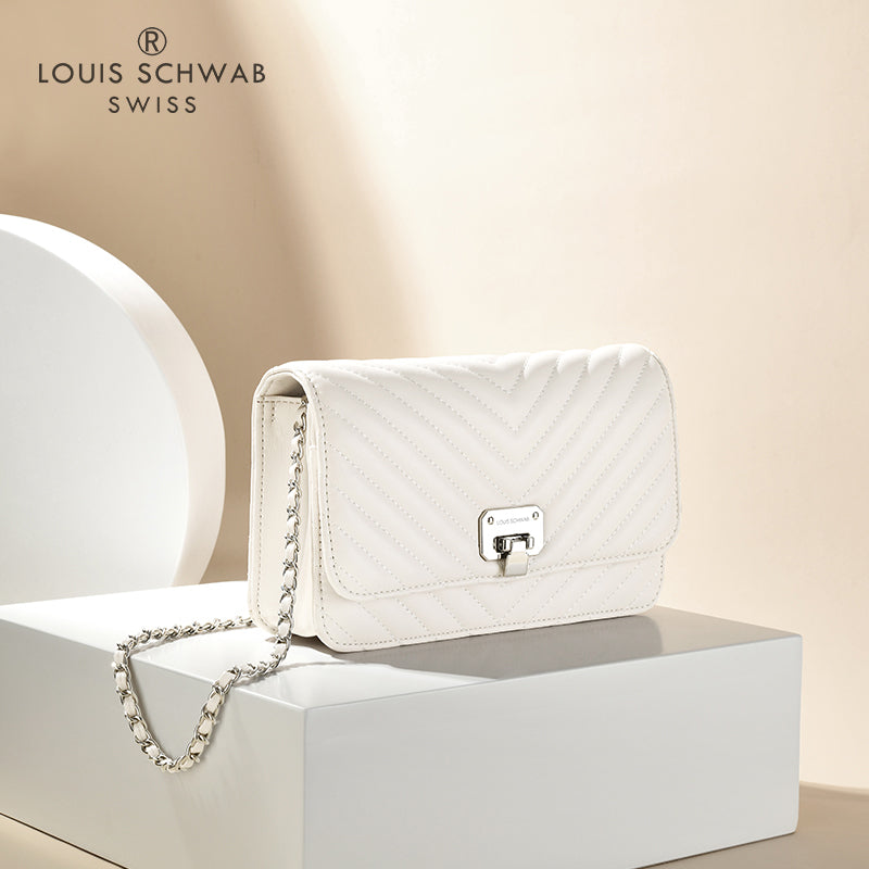 Sac à main pour femme Louis Schwab Sac à bandoulière simple Accessoire pour corps croisés élégant et soph