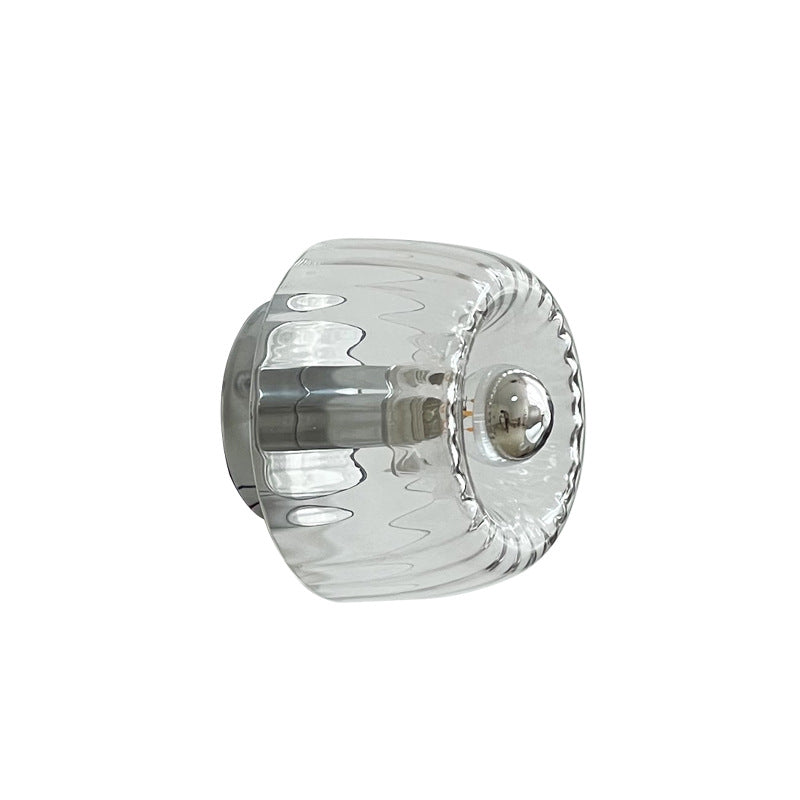 Lampe murale d'art décoratif en verre à LED moderne et moderne