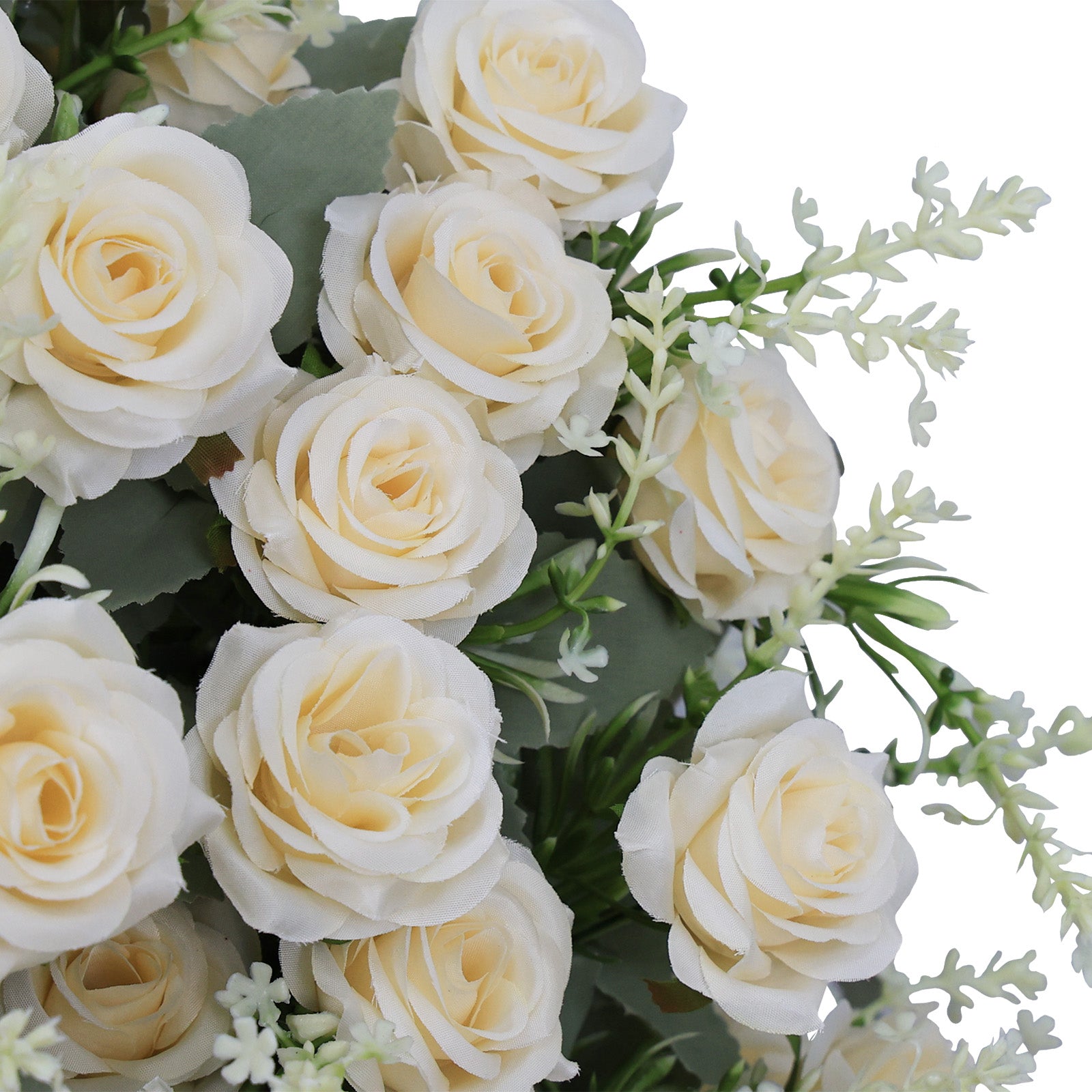 Décoration de rose artificielle de 24 pouces résistant aux UV