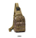 Sac à vélo Oxford Cloth Camouflage Sports de plein air Petit coffre Pannier Sac