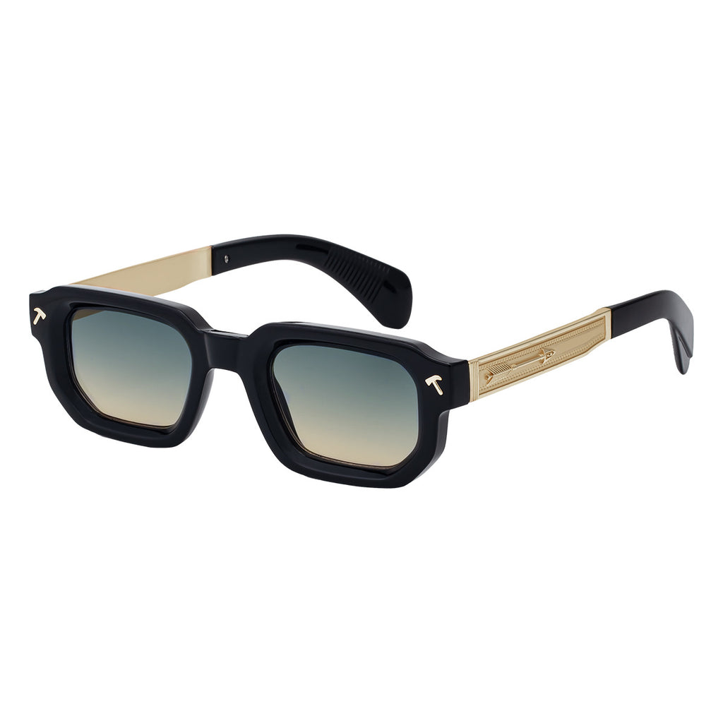 Lunettes de soleil européennes et américaines Fashion Square Frame