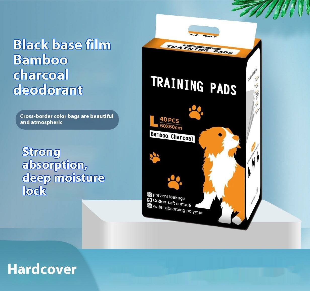 Couches pour animaux de compagnie Pad Urine Grande quantité d'absorbant jetable déodorant