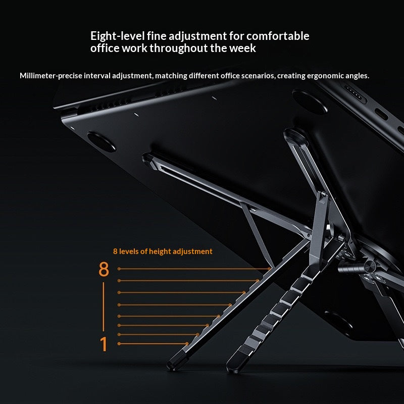 Support portable de téléphone en aluminium magnétique multifonctionnel