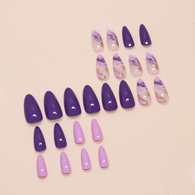 Porter des ongles d'art rouge français polonais Flower Nail Patch