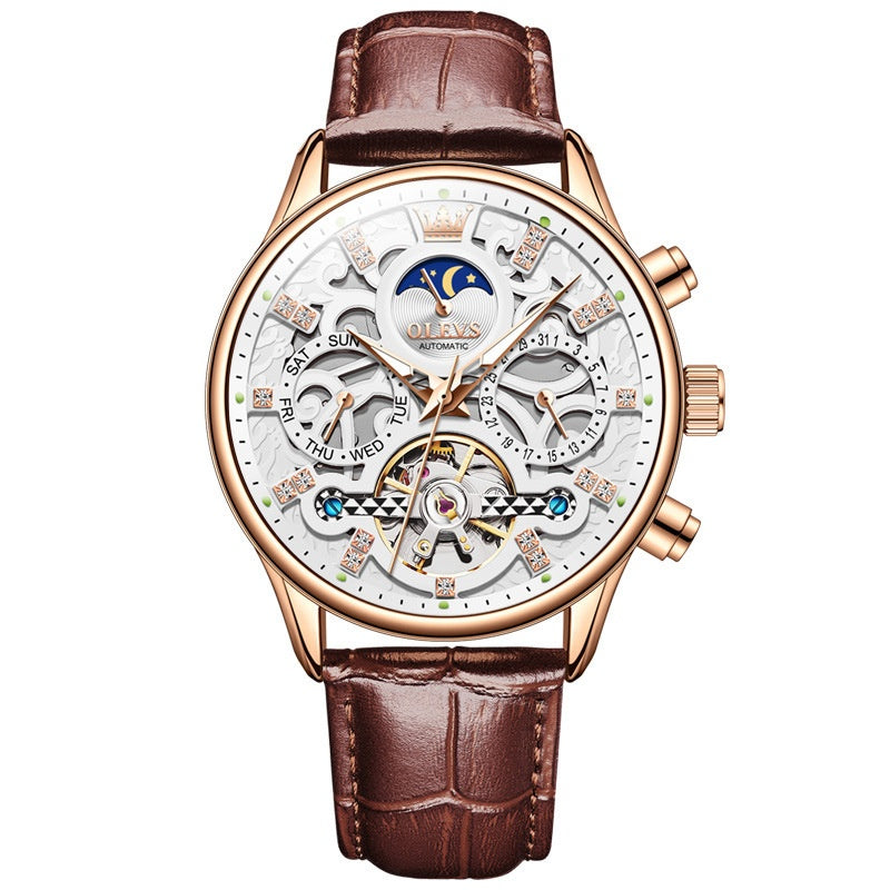 Montre Quartz de mode créative pour hommes