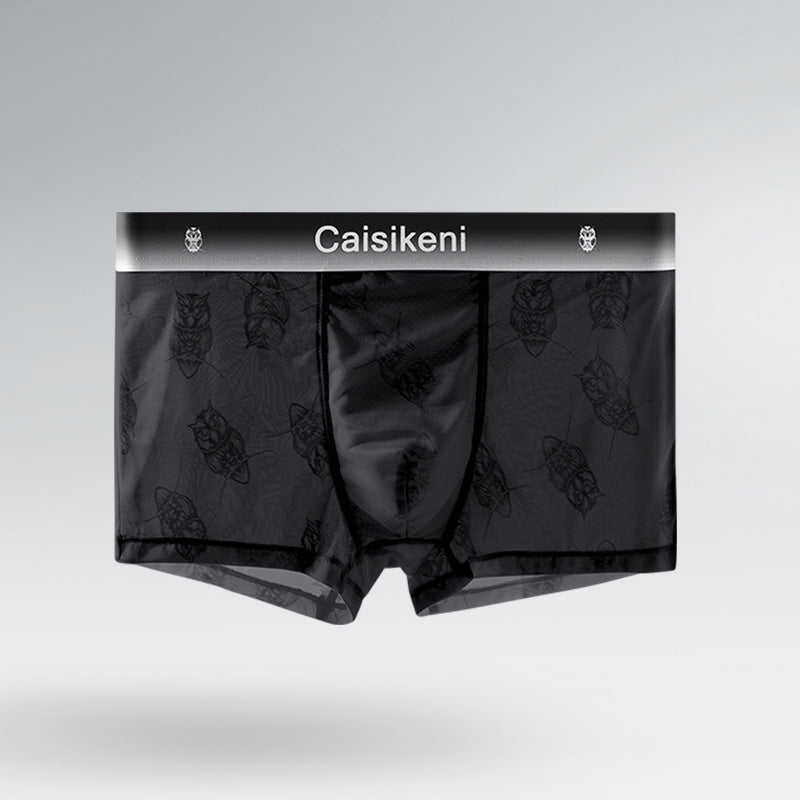 Summer Ice Silk Boxers ultra-mince respirant Mesh