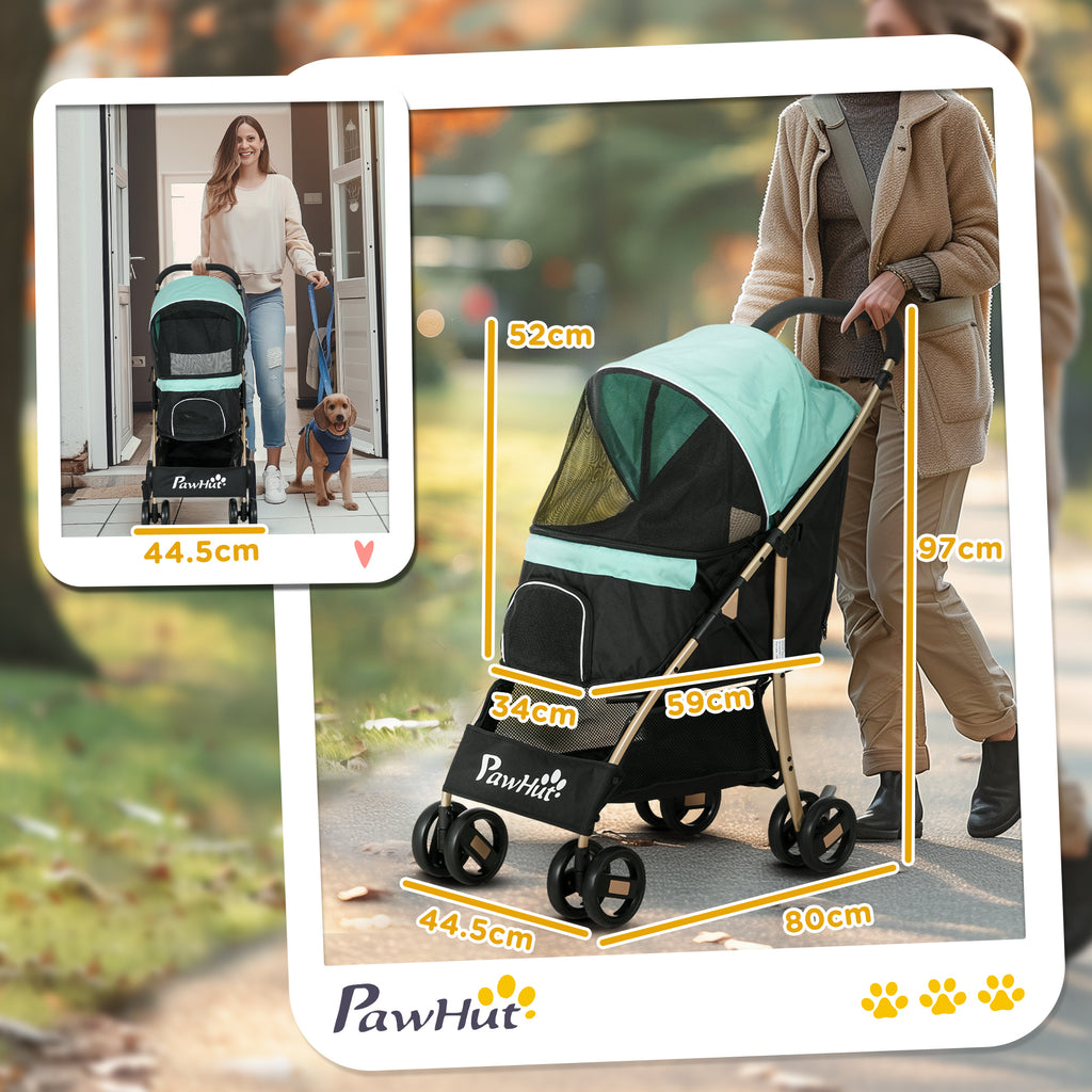 Poussette pour chiens de petite taille