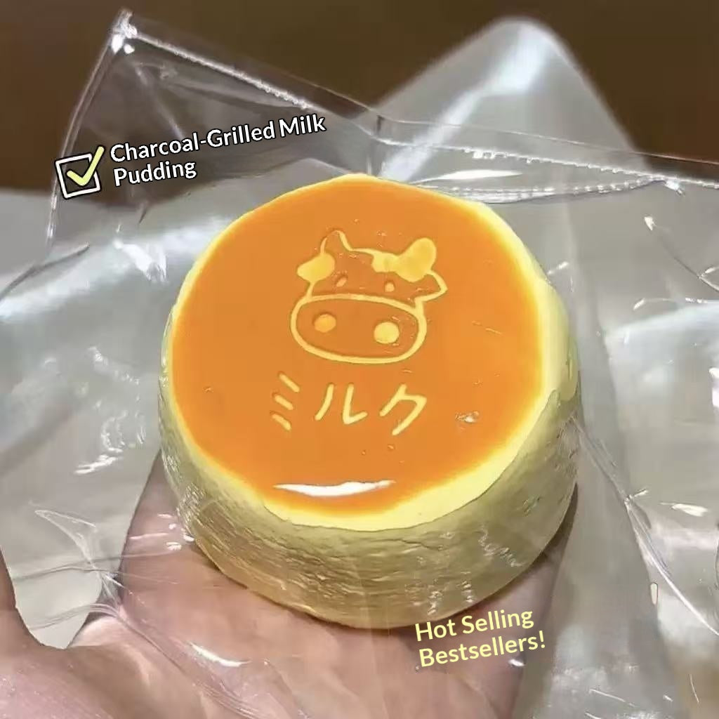 Silicone Milk Squeeze Cat Paw Cheesecake Toy
