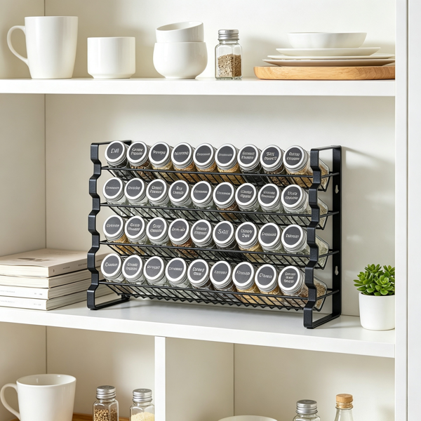 Organisateur de rack d'épice pour Cabinet 18x11inch