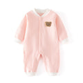 Vêtements pour bébés Classe A Pure coton sans couture Onesie Baby Pajamas Sous-vêtements d'hiver Crawling