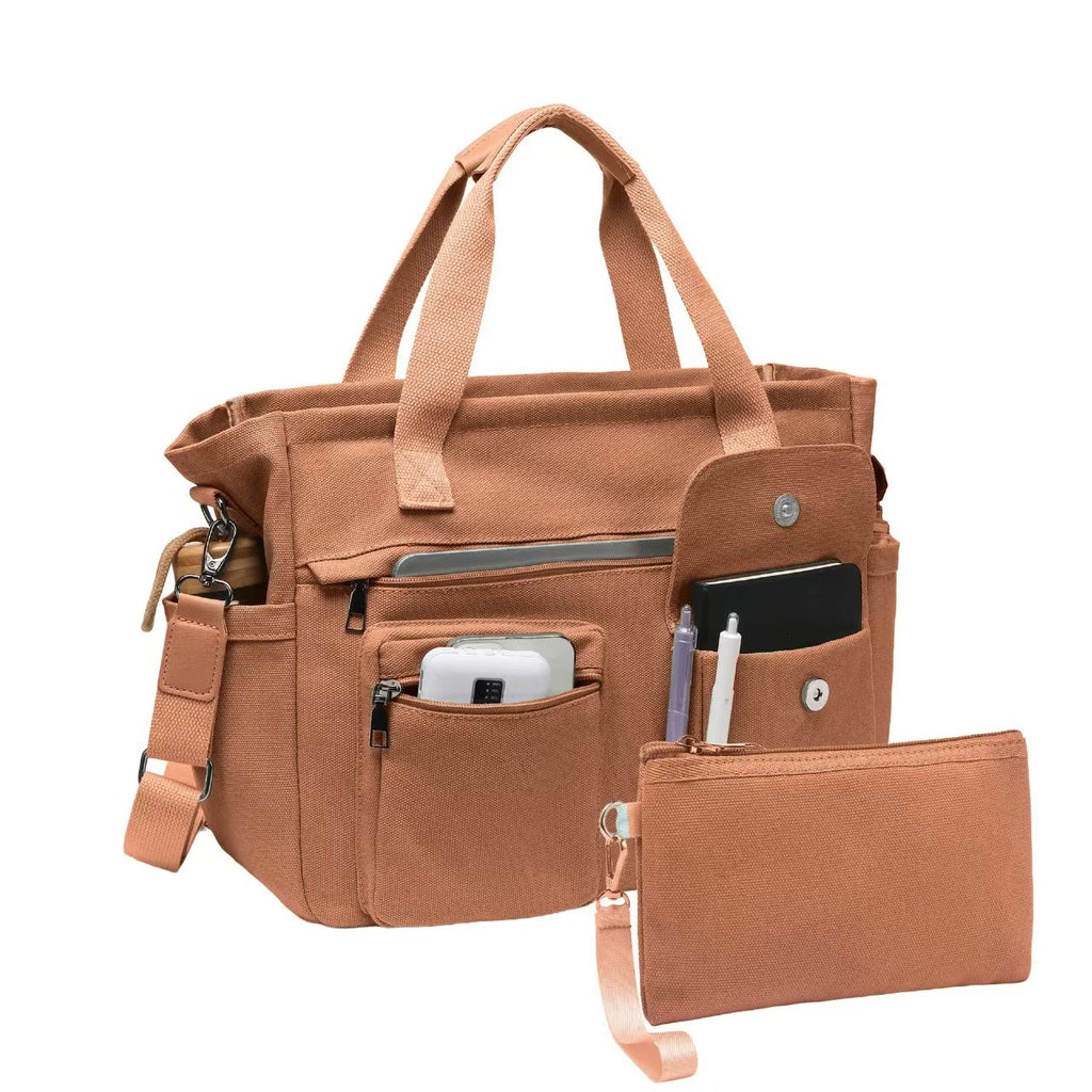 Grande capacité Casual Toile épaule et sac de corps pour les femmes