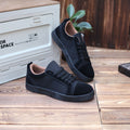 Rouge fond hommes sneakers toile de sport respirable