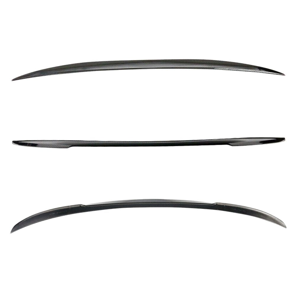 Pour BMW Fits 12-19 BMW F30 Sedan F80 M3 P Style Spoiler de coffre impression fibre de carbone