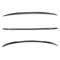 Pour BMW Fits 12-19 BMW F30 Sedan F80 M3 P Style Spoiler de coffre impression fibre de carbone