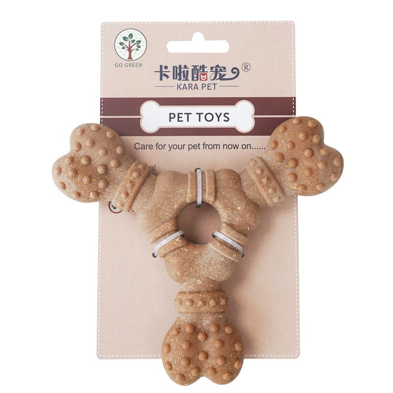 Jouet de chien en os Molar Rod Nettoyage des dents résistant aux piqûres Self-hi