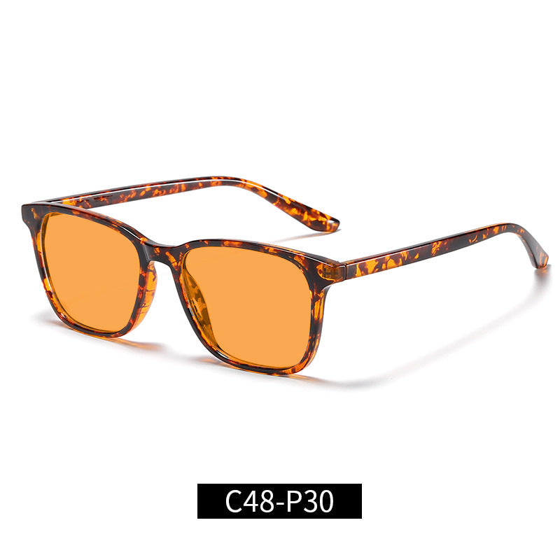 Commerce extérieur Verres UV anti-bleu Mode Orange Rouge