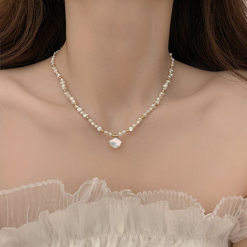 Bracelet de collier de perles d'eau douce pour femmes
