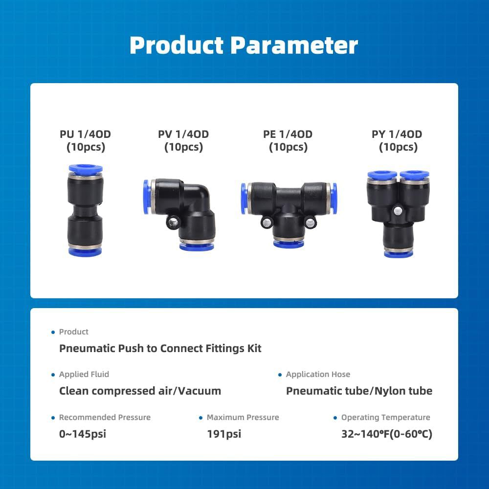 Pneumatic Quick Release Connector