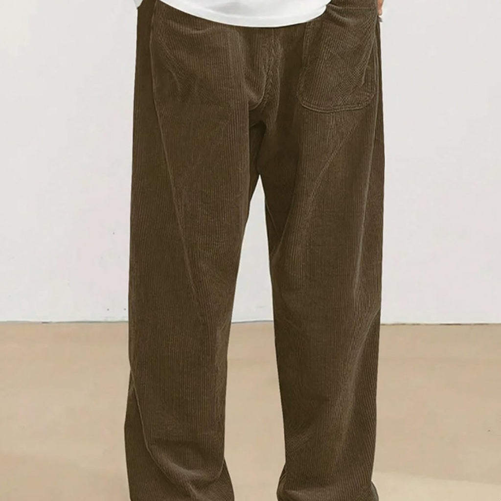 Pantalons de poche à cordons mobiles pour hommes