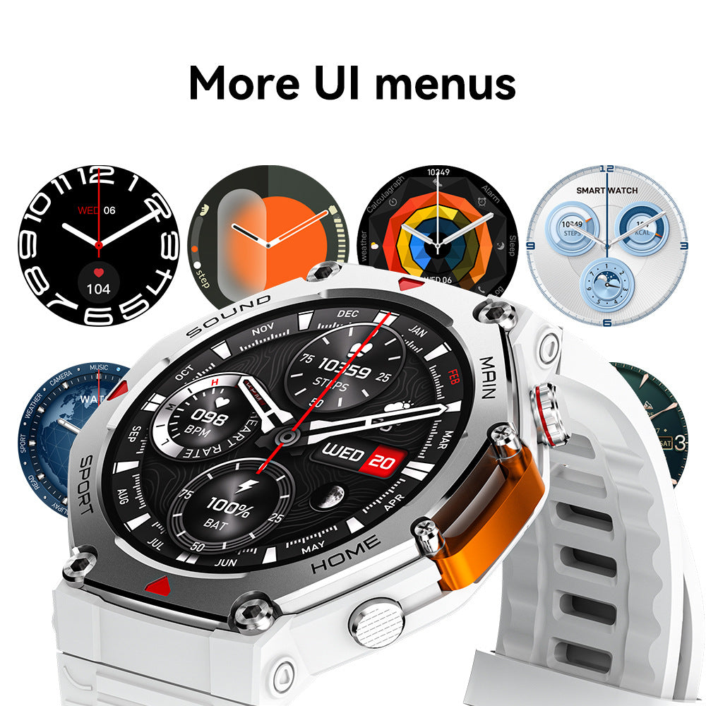 5ATM Water-Resistant Sports Smartwatch