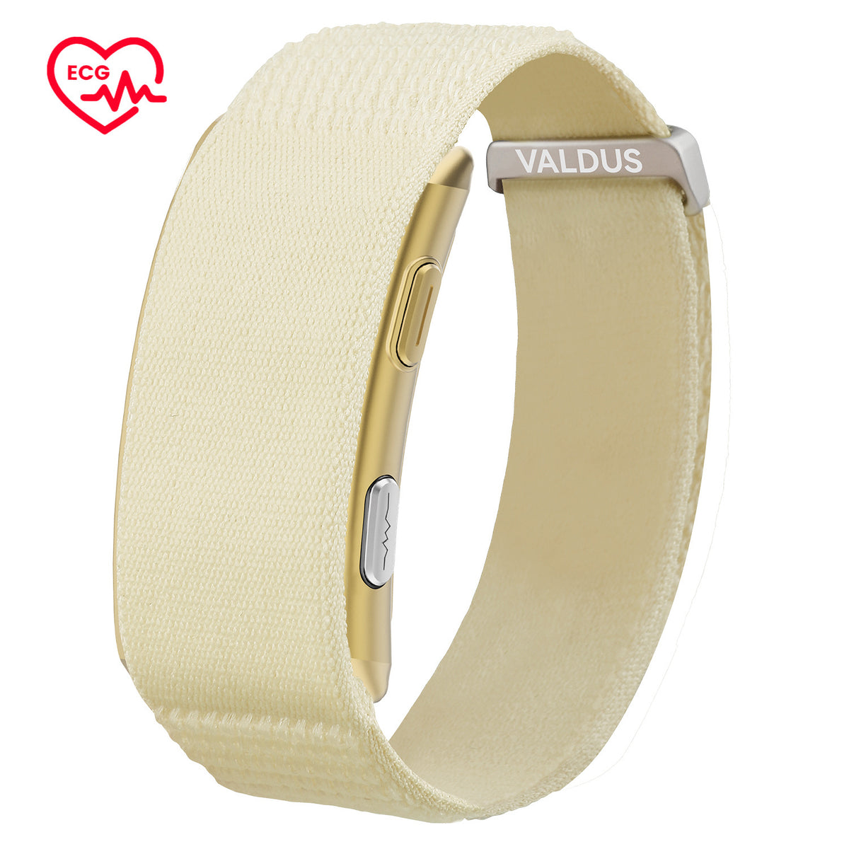 VITRO ECG Screenless Smartwatch with Real-Time Heart Rate and Body Temperature Monitoring