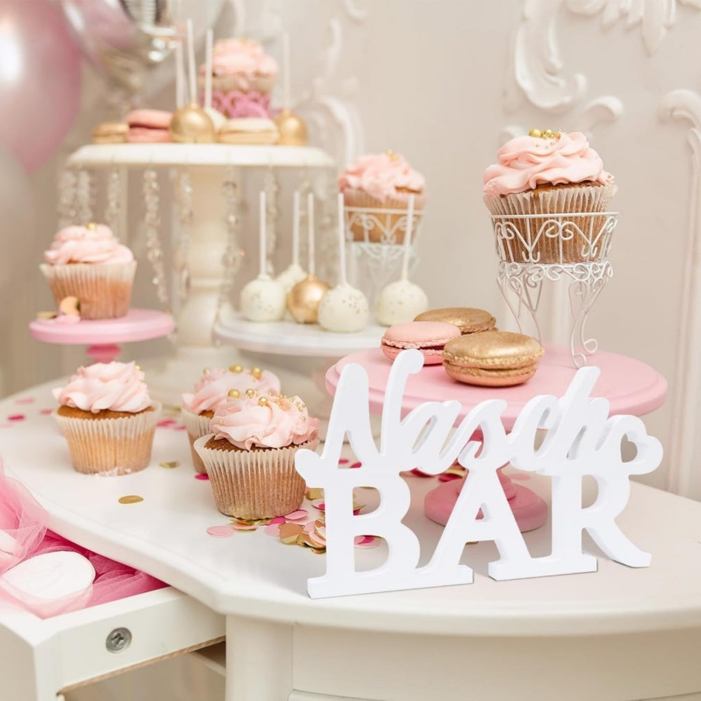Nasch Bar - Affichage de table – Support pratique pour la présentation – Party Deco