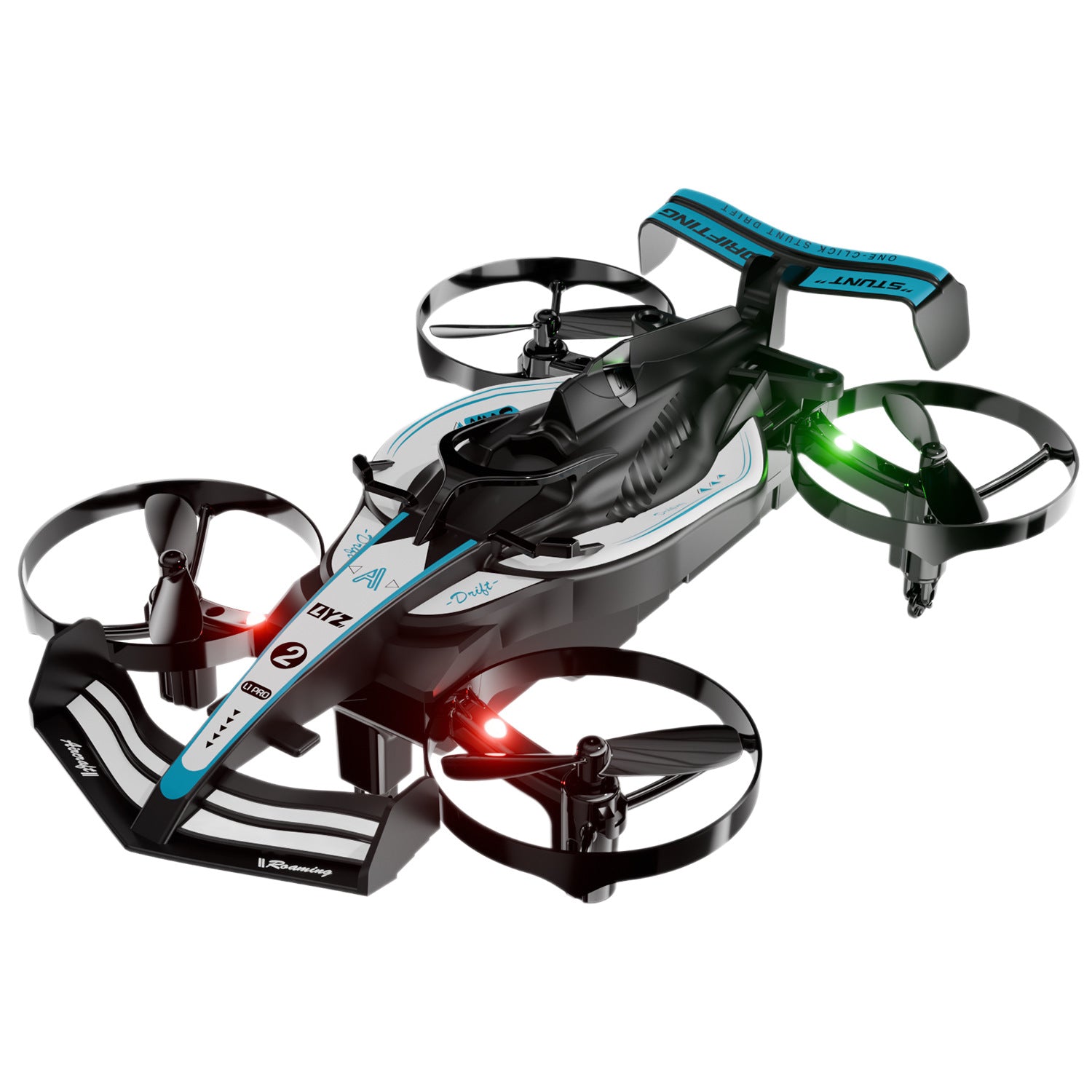 L1 24G Dual-Mode Télécommande Air-Ground Racing Car