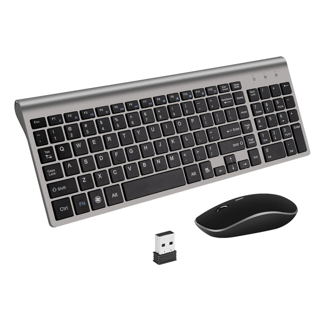 Wireless keyboard and mouse for business office