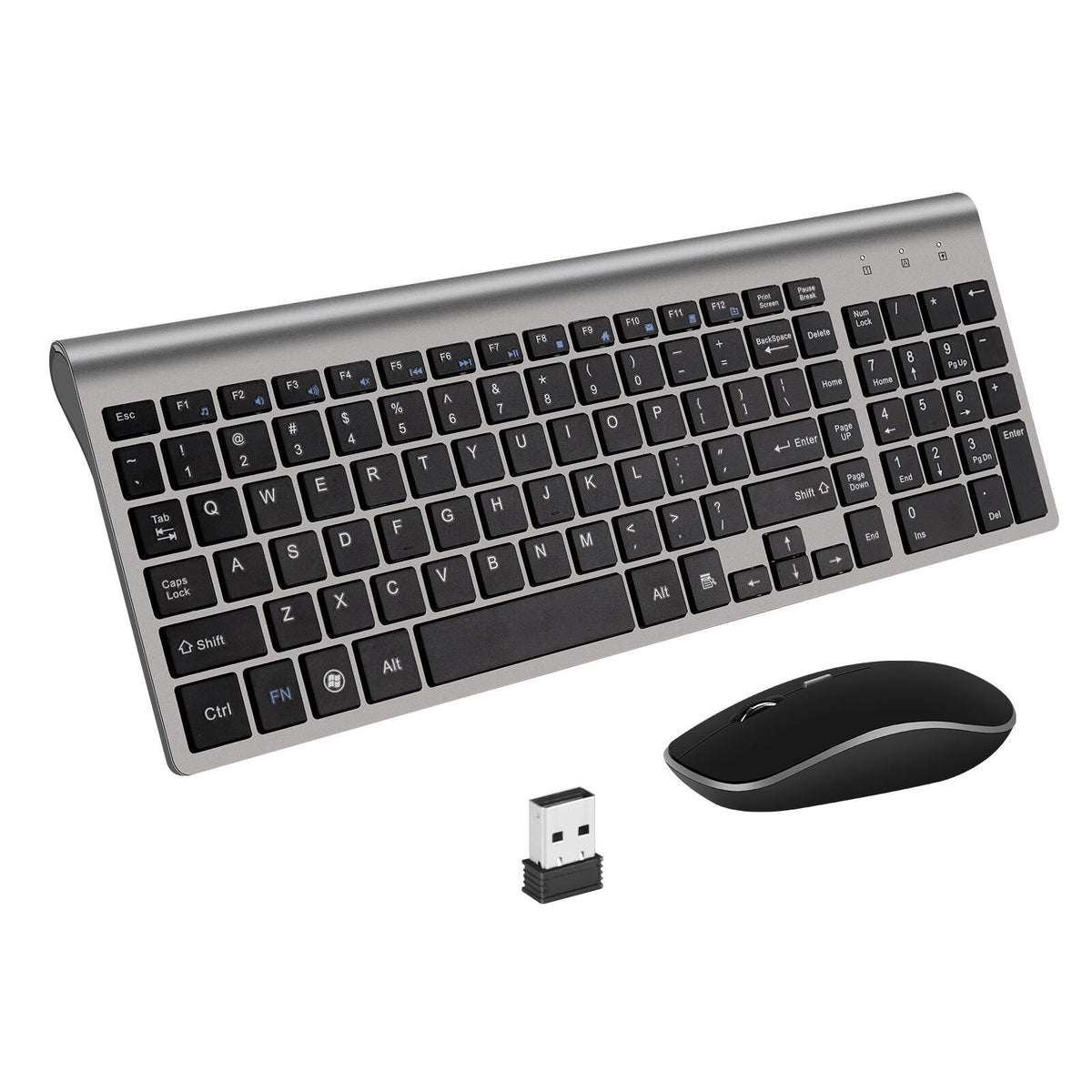 Wireless keyboard and mouse for business office