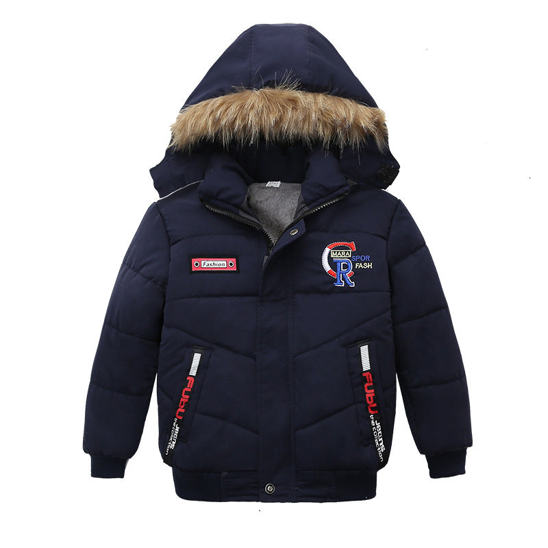 Vestes en coton pour petits et moyens garçons