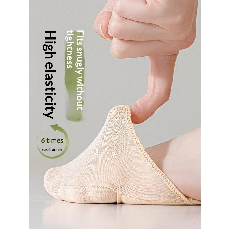 Chaussettes pour femmes de couleur solide à porter avec talons hauts