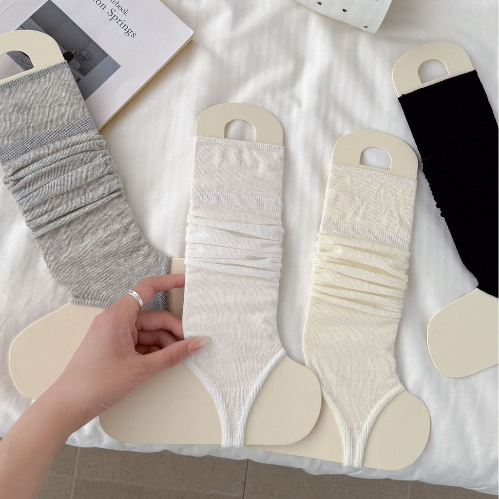Set de chaussettes de pied Chaussettes plates Slouchy Protection solaire