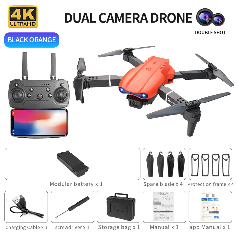 Longue durée de vie de la batterie de Quadcopter à double caméra