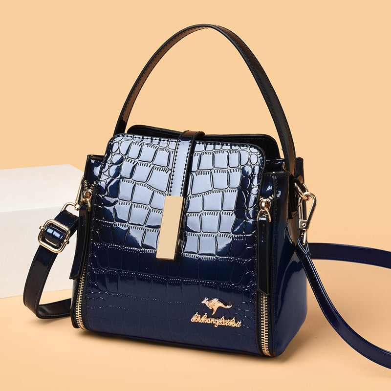 Sac transversal élégant à une épaule de grande capacité pour femmes