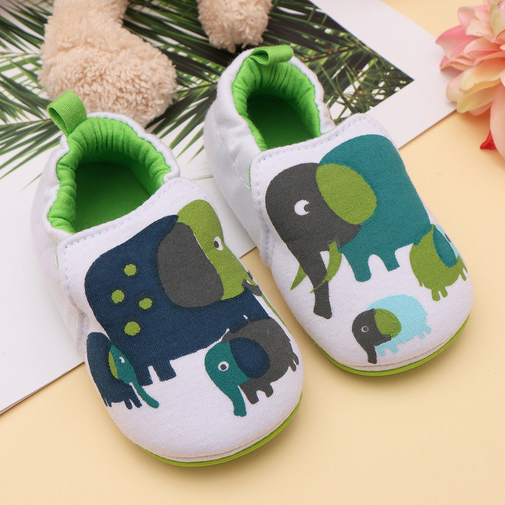 Bébé Soft Bottom Chaussures pour tout-petit 0-1-2 ans Vieux Garçons et Filles Mode Accueil Non-dérapant