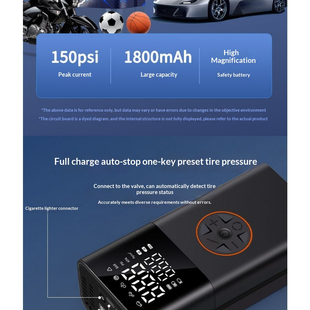Gonflateur de voiture sans fil