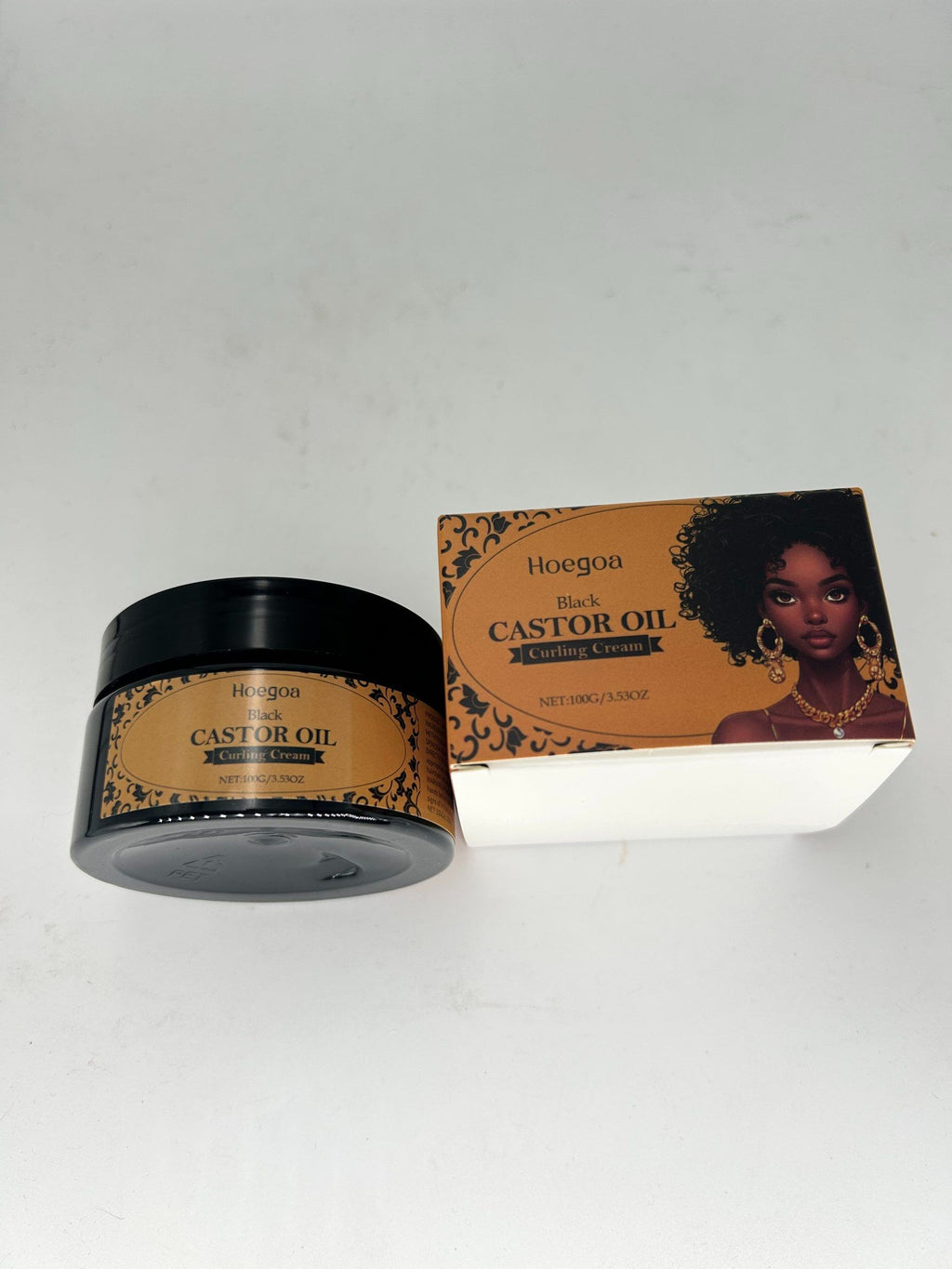 Crème de styling de Curl marocain HOEGOA
