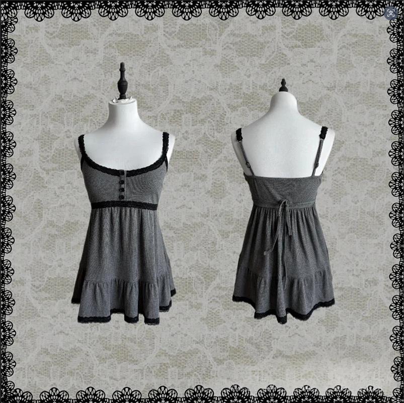 Trendy Sexy et Sassy Plaid Dentelle Camisoleversatile et facile à Style