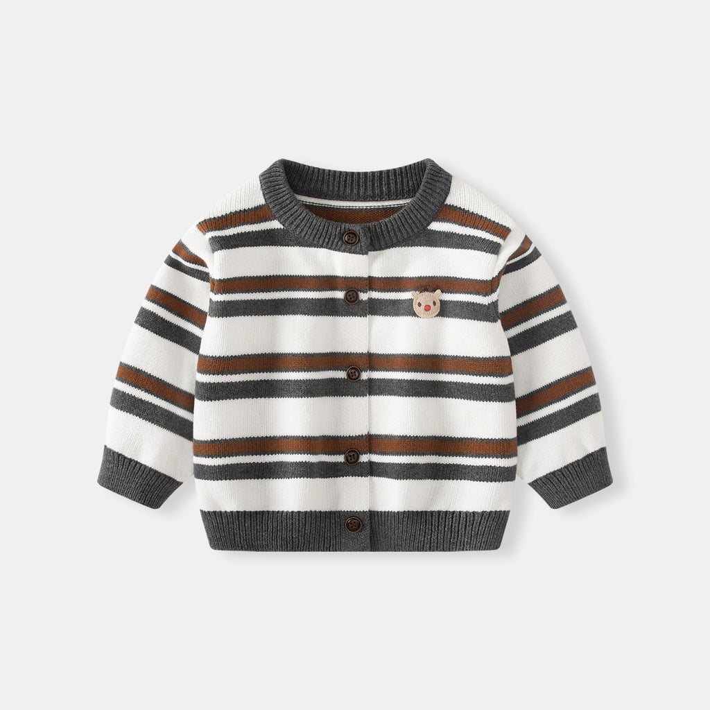 Chandail pour bébé Chemise tricotée pour bébé garçon