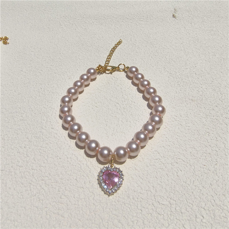 Collier pendentif en pierre gemme façonnable