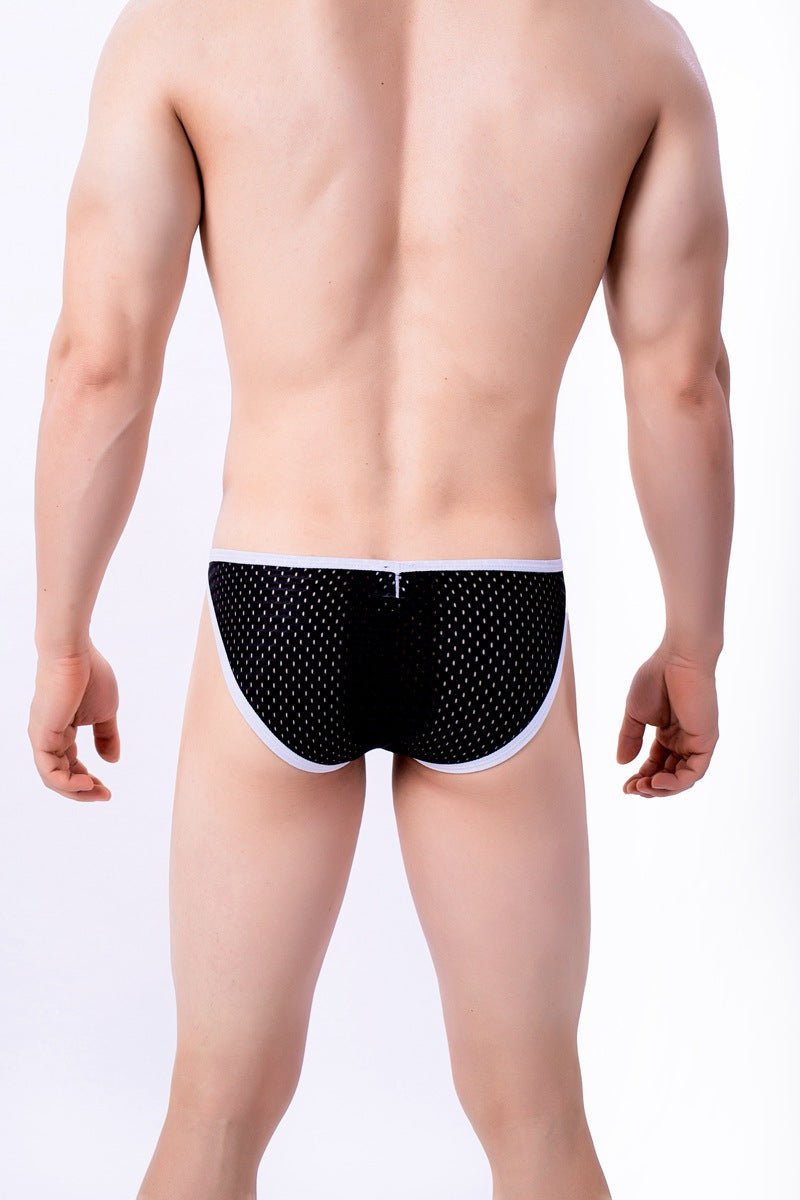 Sous-vêtements respirants à basse taille à basse taille pour hommes