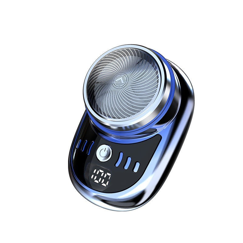 Mini Éclectique Shaver Portable Voyages Hommes serrure électrique et charge Spray de rasage Pogonotomy