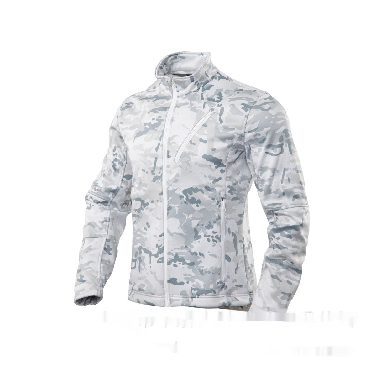 Camouflage Manteau de Fleece Outdoor Gardez les vêtements de combat chauds coupe-vent pour hommes