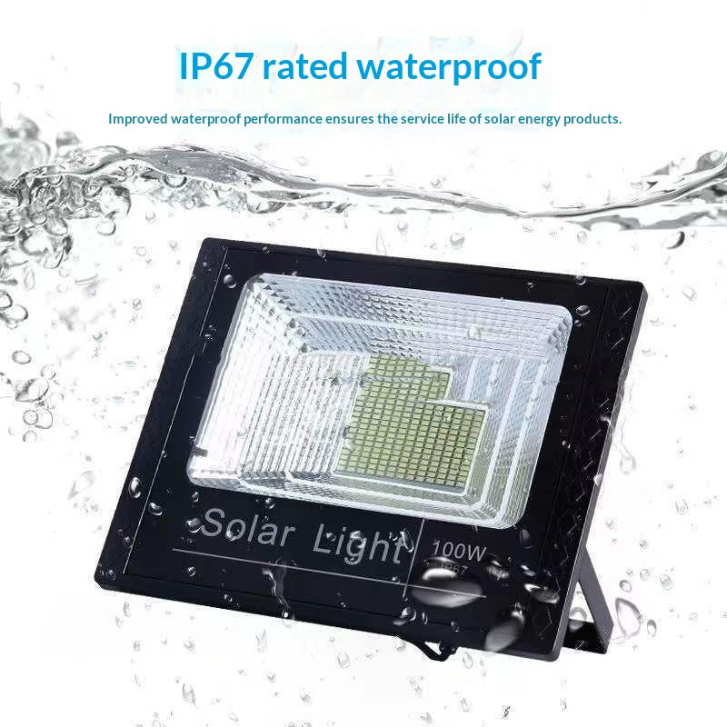 Lampe solaire extérieure étanche