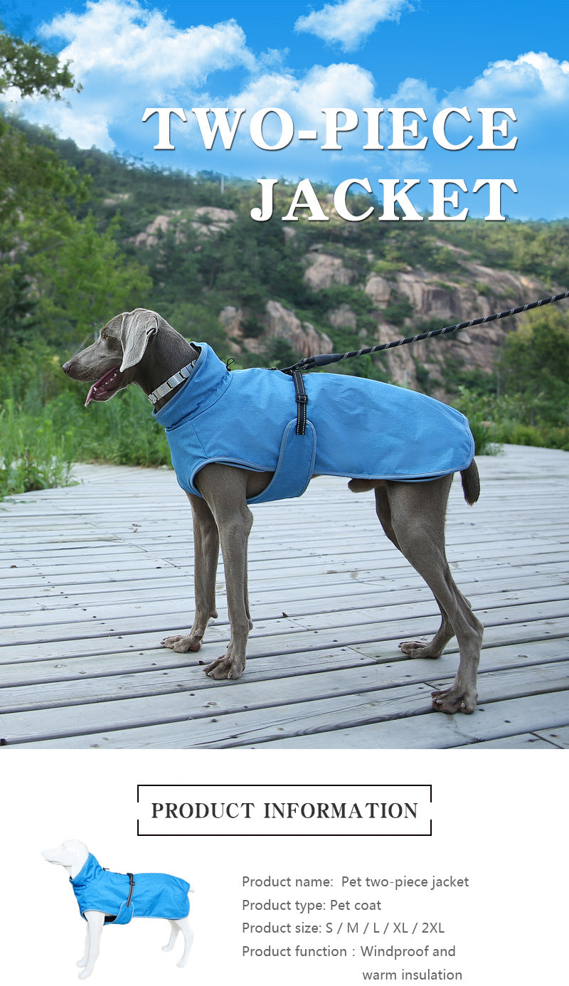 Pet Shell Veste Dog Hiver En plein air Costume de ski