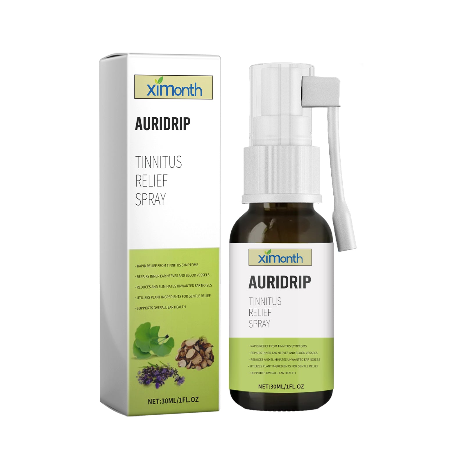 Spray apaisant à l'oreille 30ml-boîte