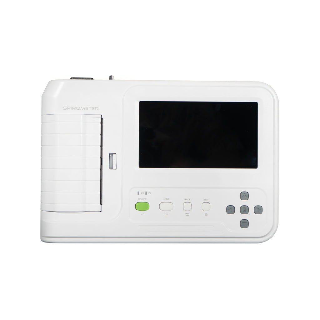 SP100 Spiromètre Portable Lung Fonction Test Device FVC SVC écran tactile MVV