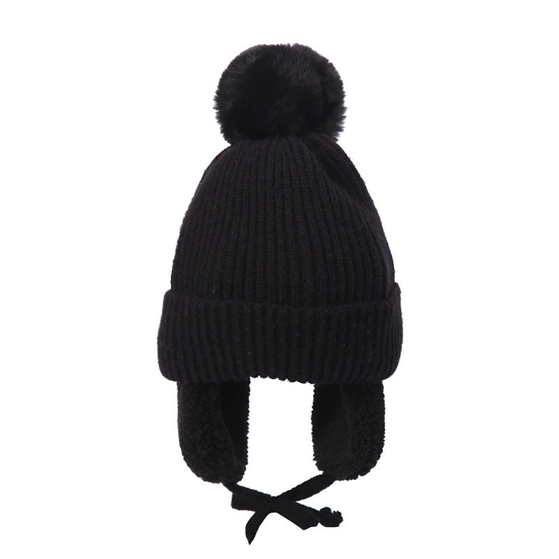 Chapeau de laine d'automne et d'hiver mignon pour enfants