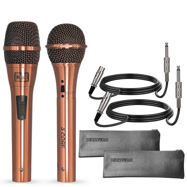 5 Core XLR Microphone Dynamic Mic Karaoke Singing Studio Microfono Mics portables