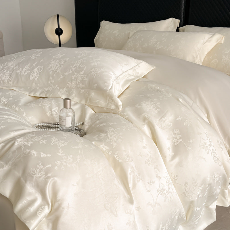 Couverture de couettes d'été de style européen en silk glacé